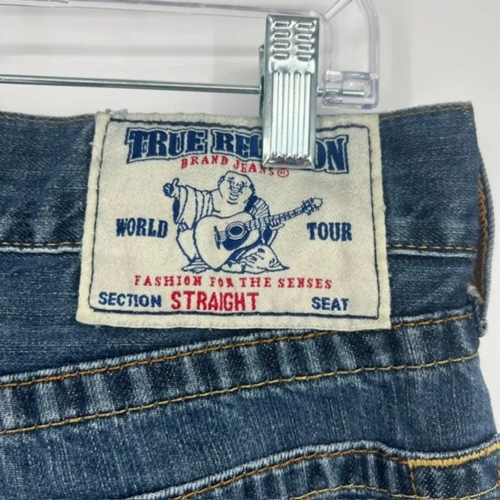 True Religion‎ Section Straight Men's Dark Wash Blue Jeans Size 30